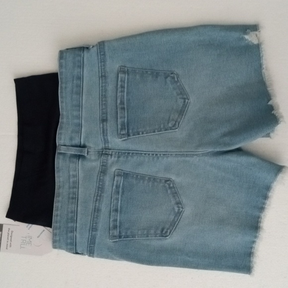 Stretch Maternity Shorts - Picture 4 of 8